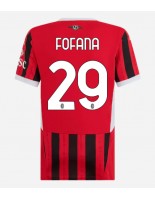 AC Milan Youssouf Fofana #29 Domácí Dres pro Dámské 2024-25 Krátký Rukáv